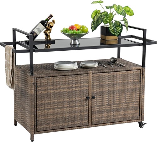 Outdoor wicker bar - outdoor,
